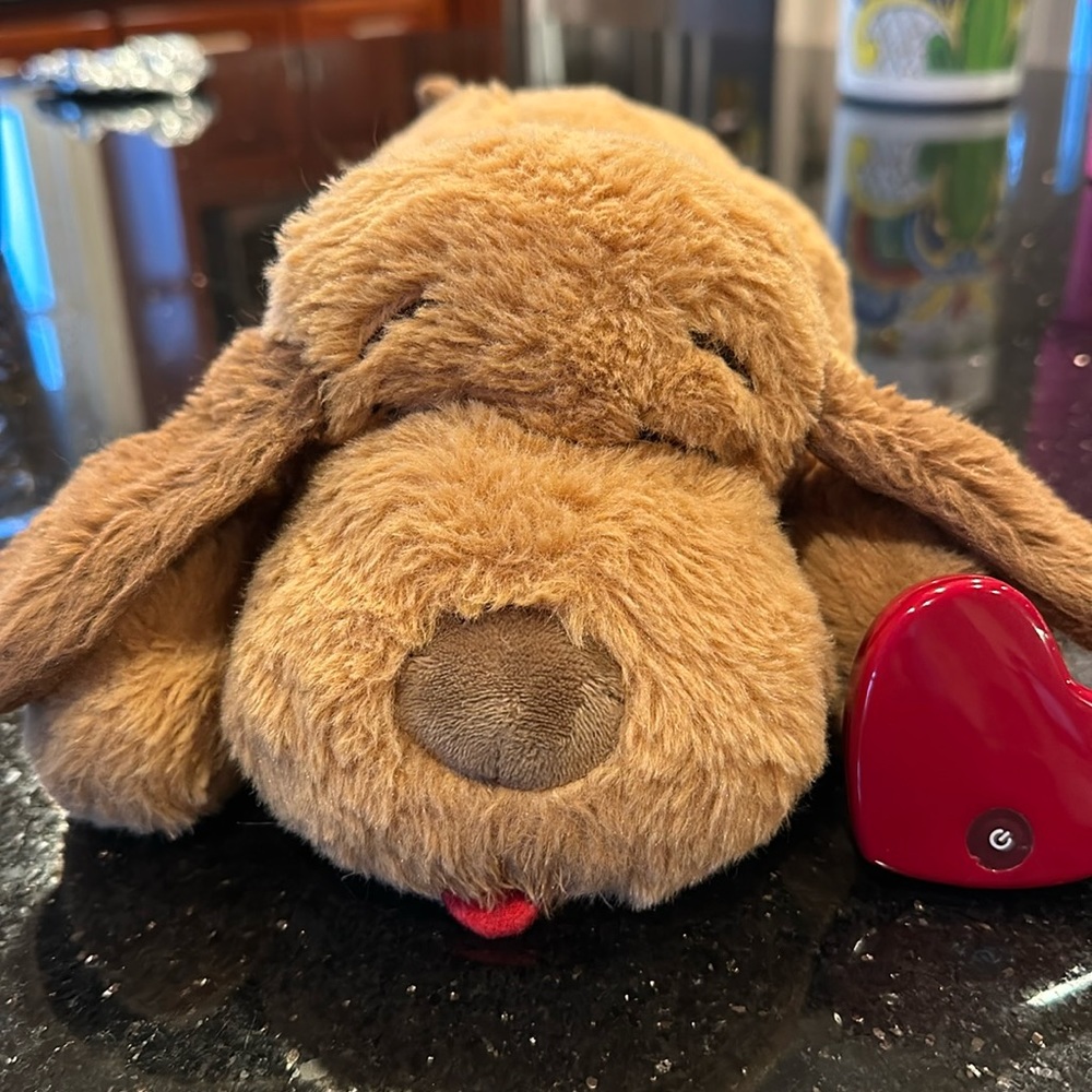 Snuggle Puppy Heartbeat Stuffed Toy ❤️🐶